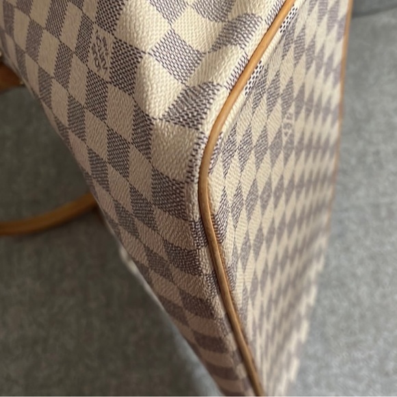 Louis Vuitton White Azure Saleyea PM - Picture 8 of 15